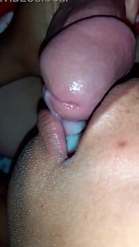 Sucking him until he explodes in my mouth