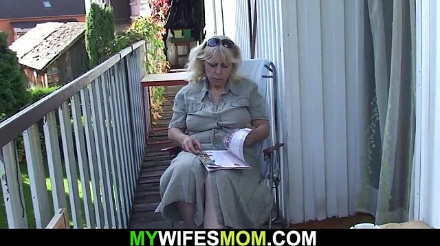 MILF catches him betraying with busty sister-in-law