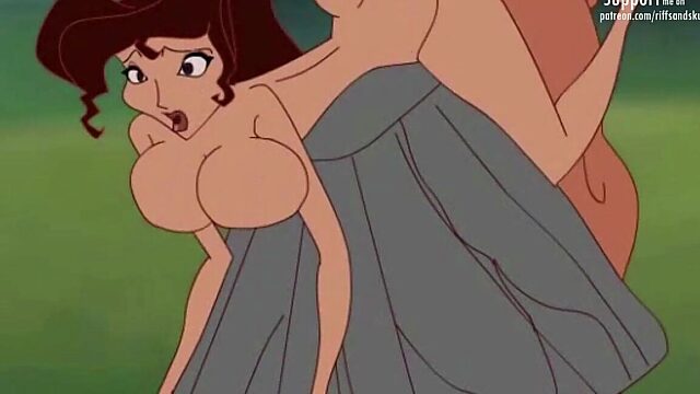 Hercules Gives It Rough in Hentai Flick