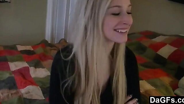 Blonde Babe's Screams Echo in Doggystyle Facial Frenzy