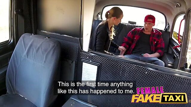 Punk Girl Gets Fingered and Fucked in Fake Taxi
