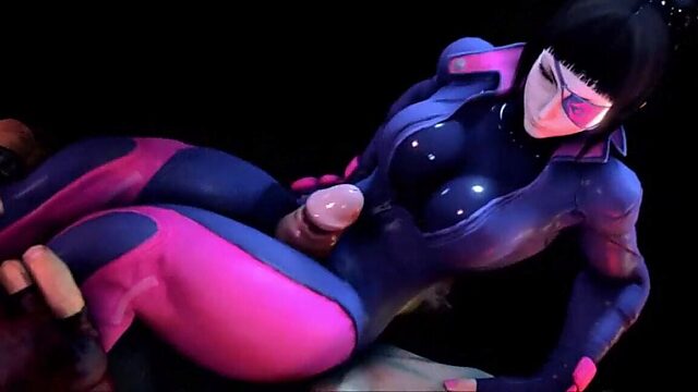Juri Gets Ravaged Hard in a Thigh-Fucking Session