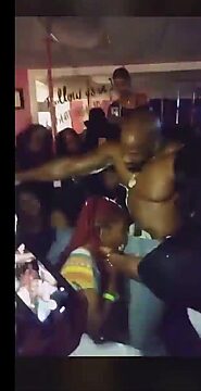 Ebony Bachelorette Cheats with Stripper's Cock