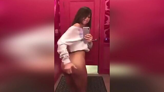 Sexy Russian 18-Year-Old Bares It All on Camera
