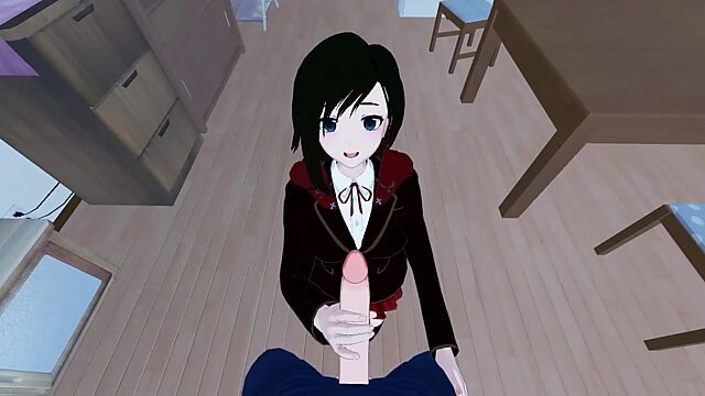 Giving Ruby Rose a Big Tits Creampie in POV Doggystyle Action - RWBY Hentai